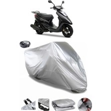 CoverPlus Yamaha Cygnus Rs  Arka Çanta Uyumlu Su Geçirmez Motosiklet Brandası