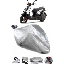 CoverPlus Yamaha Bw's 125  Arka Çanta Uyumlu Su Geçirmez Motosiklet Brandası