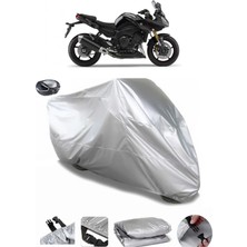 CoverPlus Yamaha Fazer 8 Abs  Arka Çanta Uyumlu Su Geçirmez Motosiklet Brandası