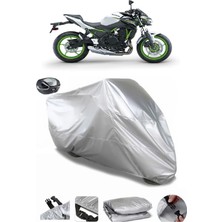 CoverPlus Kawasaki Z 650  Arka Çanta Uyumlu Su Geçirmez Motosiklet Brandası