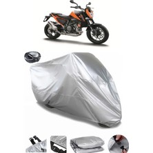 CoverPlus Ktm 690 Duke  Arka Çanta Uyumlu Su Geçirmez Motosiklet Brandası