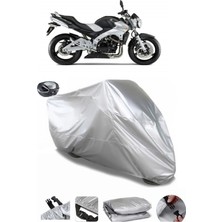 CoverPlus Suzuki Gsr 600  Arka Çanta Uyumlu Su Geçirmez Motosiklet Brandası