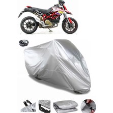 CoverPlus Ducati Hypermotard 1100  Arka Çanta Uyumlu Su Geçirmez Motosiklet Brandası