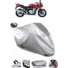 CoverPlus Suzuki Gsf 650 Bandit S  Arka Çanta Uyumlu Su Geçirmez Motosiklet Brandası