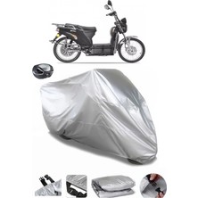 CoverPlus Yuki Yk-22 Rüzgar (Elektrikli) Arka Çanta Uyumlu Su Geçirmez Motosiklet Brandası