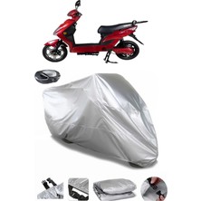 CoverPlus Volta Vsx Arka Çanta Uyumlu Su Geçirmez Motosiklet Brandası