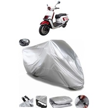 CoverPlus Apachi Beauty 50  Arka Çanta Uyumlu Su Geçirmez Motosiklet Brandası