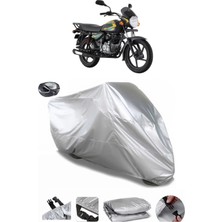 CoverPlus Bajaj Boxer  Arka Çanta Uyumlu Su Geçirmez Motosiklet Brandası