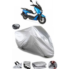 CoverPlus Arora Zrx 200  Arka Çanta Uyumlu Su Geçirmez Motosiklet Brandası