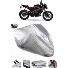 CoverPlus Bajaj Pulsar Ns 160  Arka Çanta Uyumlu Su Geçirmez Motosiklet Brandası