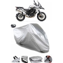 CoverPlus Benelli Trk 502 x  Arka Çanta Uyumlu Su Geçirmez Motosiklet Brandası
