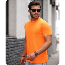 Spor Life Mens Style Mikro Sıfır Yaka T-Shirt