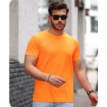 Spor Life Mens Style Mikro Sıfır Yaka T-Shirt