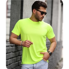 Spor Life Mens Style Mikro Sıfır Yaka T-Shirt