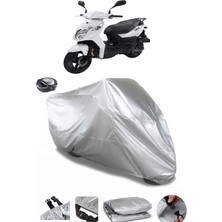 CoverPlus Sym Xpro Iı 125  Arka Çanta Uyumlu Su Geçirmez Motosiklet Brandası
