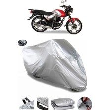 CoverPlus Falcon Crazy 125  Arka Çanta Uyumlu Su Geçirmez Motosiklet Brandası