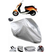 CoverPlus Sym Mio 100  Arka Çanta Uyumlu Su Geçirmez Motosiklet Brandası