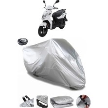 CoverPlus Sym Xpro 125  Arka Çanta Uyumlu Su Geçirmez Motosiklet Brandası