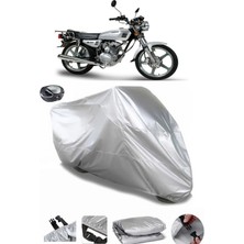 CoverPlus Kanuni Bs 100  Arka Çanta Uyumlu Su Geçirmez Motosiklet Brandası