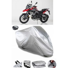 CoverPlus Jawa Rvm 500 Adventure  Arka Çanta Uyumlu Su Geçirmez Motosiklet Brandası