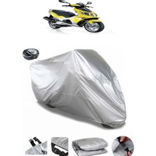CoverPlus Kanuni Bobcat 150  Arka Çanta Uyumlu Su Geçirmez Motosiklet Brandası