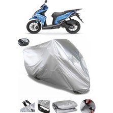 CoverPlus Kanuni Resa 125  Arka Çanta Uyumlu Su Geçirmez Motosiklet Brandası