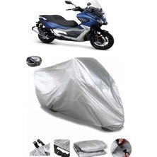 CoverPlus Rks Blade 350  Arka Çanta Uyumlu Su Geçirmez Motosiklet Brandası