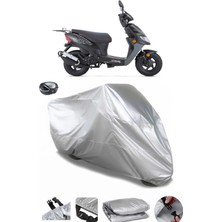 CoverPlus Keeway Hurricane  Arka Çanta Uyumlu Su Geçirmez Motosiklet Brandası