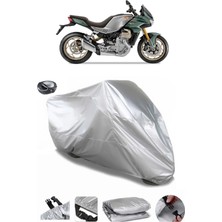 CoverPlus Moto Guzzi V100 Mandello  Arka Çanta Uyumlu Su Geçirmez Motosiklet Brandası
