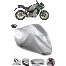 CoverPlus Moto Guzzi V100 Mandello S  Arka Çanta Uyumlu Su Geçirmez Motosiklet Brandası