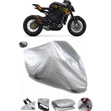 CoverPlus Mv Agusta Dragster 800 Rr Scs  Arka Çanta Uyumlu Su Geçirmez Motosiklet Brandası