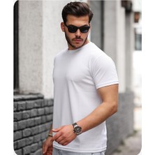 Spor Life Mens Style Mikro Sıfır Yaka T-Shirt