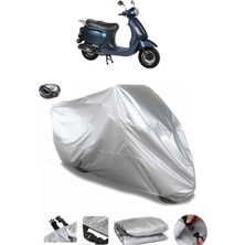 CoverPlus Rmg Moto Gusto Verona 50  Arka Çanta Uyumlu Su Geçirmez Motosiklet Brandası