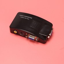 Hermoso Av - VGA Adaptörü Rca VGA Dönüştürücü Pc Kompozit Dönüştürücü Anahtar Kutusu (Yurt Dışından)