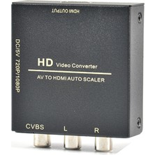 Hermoso Oyun Konsolu/tv Için Av(Rca) - HDMI Uyumlu Ses Video Dönüştürücü (Yurt Dışından)