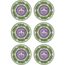 The Mia Provence Pasta Tabağı 6lı Set 19 cm PRC0001