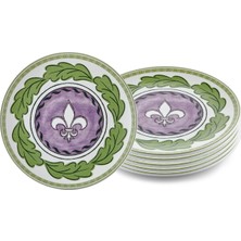 The Mia Provence Pasta Tabağı 6lı Set 19 cm PRC0001