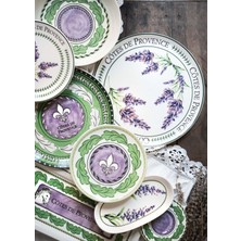 The Mia Provence Pasta Tabağı 6lı Set 19 cm PRC0001
