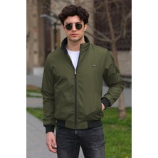 River Club Erkek Dik Yaka  Su Geçirmez Içi Kapitoneli Elyaflı Mont M-9