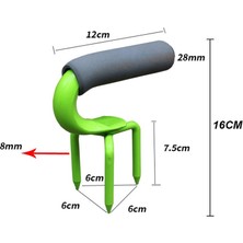 Galaxxy Bahçe Kazıyıcı Çelik Çatal Tarımsal Entegre Çelik Çatal (Yurt Dışından)