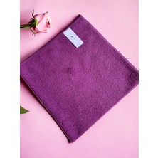 Yasima 1 Adet Mor Mikrofiber Temizlik Bezi Cam ve Ev Temizliği