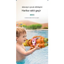 Janjonstar Su Tabancası Çocuk Yeni Su Tabancası Yaz Plaj Su Oyuncak Su Savaşı Su Tabancası Tek Meme 380 ml (Yurt Dışından)