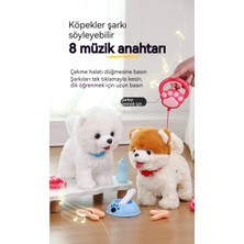 Janjonstar Okumayı Tekrarlayın, Konuşmayı Öğrenin, Dili Yalayın, Havlamayı Simüle Edin, Çocukların Elektrikli Oyuncağı, Köpek Yavrusu Yürürken Havlayabilir, Akıllı Evcil Köpek (Yurt Dışından)