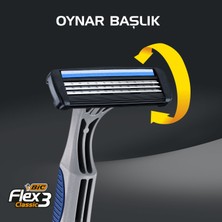 Bic Flex 3 Tıraş Bıçağı 3'lü Blister (3 Bıçak)