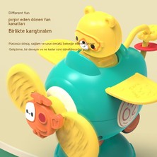 Janjonstar Çocuk Karikatür Bebek Vantuz Döner Bebek Masası Oyuncak Vantuz Besleme Artefakt Bebek Yatıştırıcı Oyuncak (Yurt Dışından)