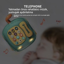 Janjonstar Erkek ve Kız Çocukları Için Çok Fonksiyonlu Çince-Ingilizce Iki Dilli Simülasyon Telefon Hikayesi Makinesi, Kedi Bebek Cep Telefonu Eğitici Oyuncak (Yurt Dışından)