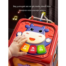 Janjonstar Bebek Çok Fonksiyonlu El Alkış Davul Oyuncak Eğitici Erken Çocukluk Eğitimi Bebek Heptahedron Müzik Alkış Davul (Yurt Dışından)