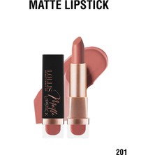 Lollis Matte Lipstick 201 / Mat Ruj 201