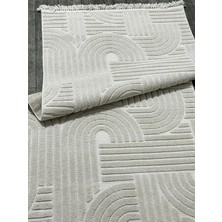 MBA Dizayn 1090 Antrasit Yumuşak Dokulu Halı Kilim Salon Mutfak Koridor Kesme Yolluk Dokuma Halı