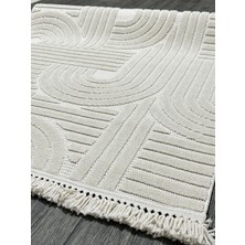 MBA Dizayn 1090 Antrasit Yumuşak Dokulu Halı Kilim Salon Mutfak Koridor Kesme Yolluk Dokuma Halı